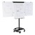 Mobile Dry Erase Easel w/ Paper Extension Arms